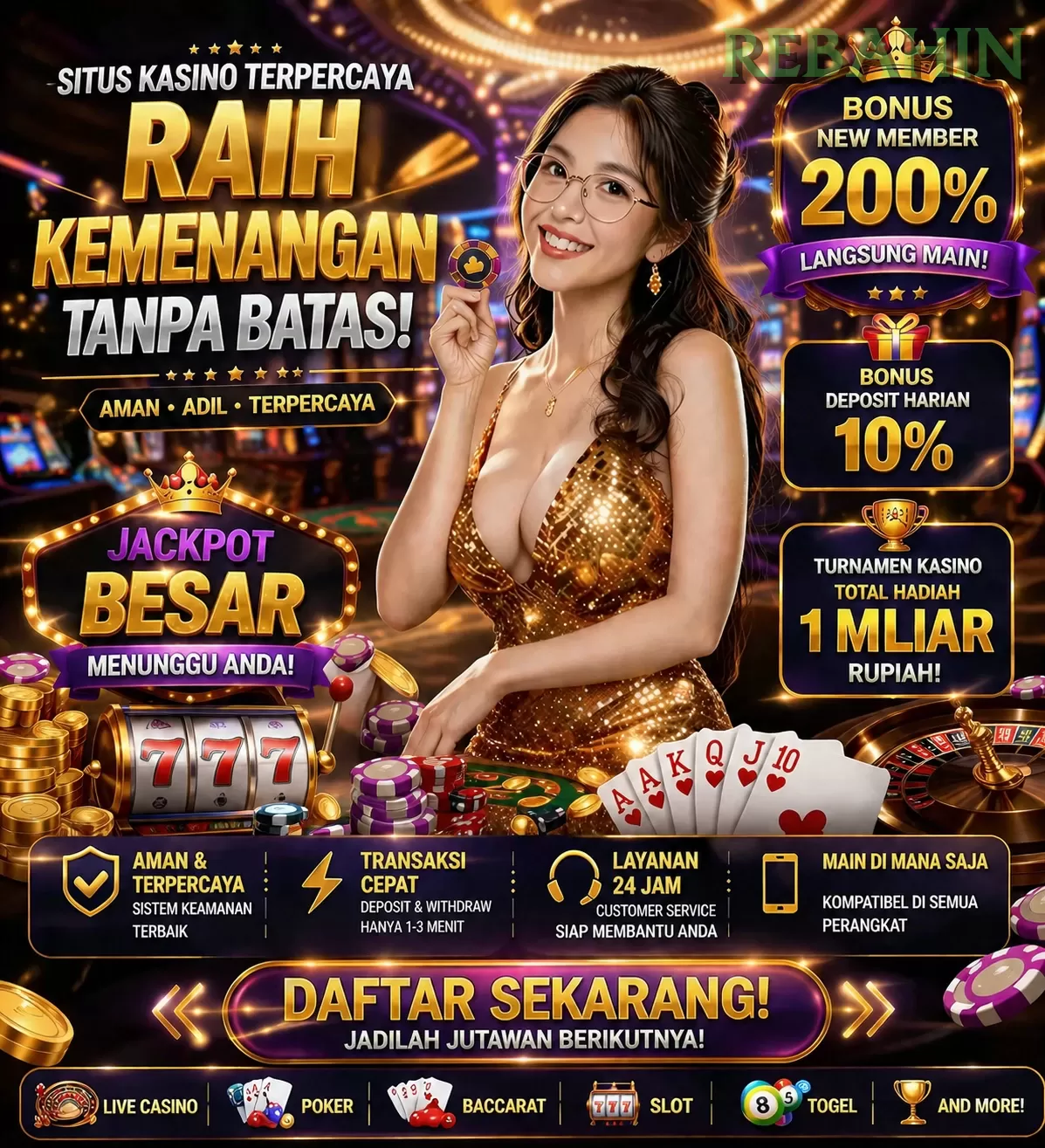 Main rebahin4 Menang Jackpot Besar